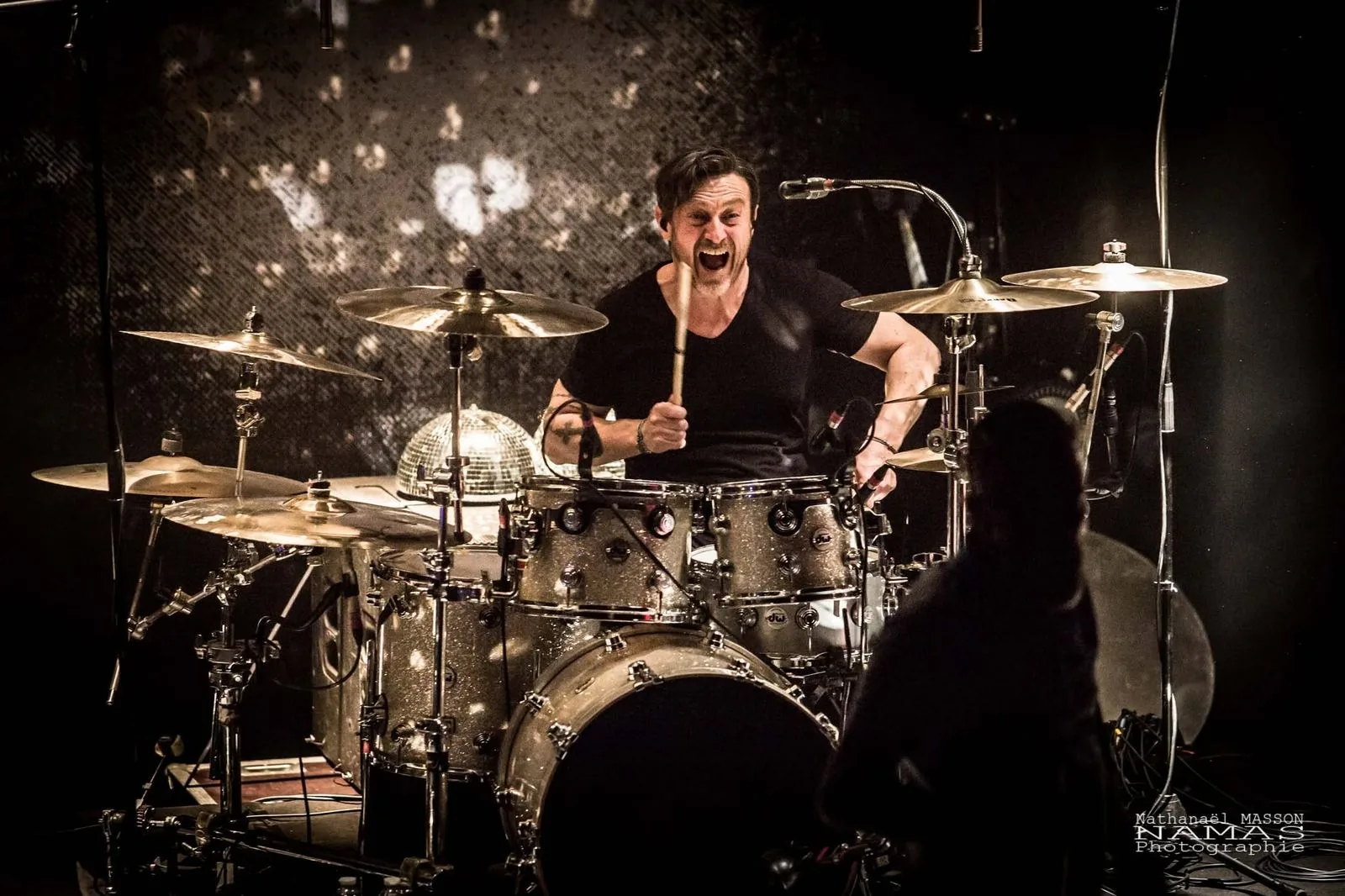 Le rugissement du batteur — photo : Nathanaël Masson